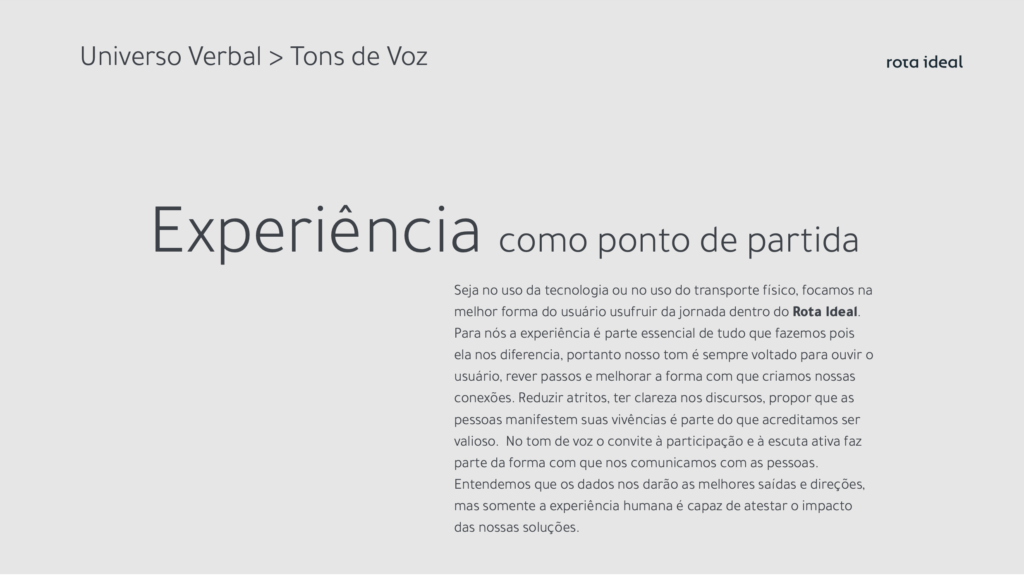 TOm de voz Rota Ideal